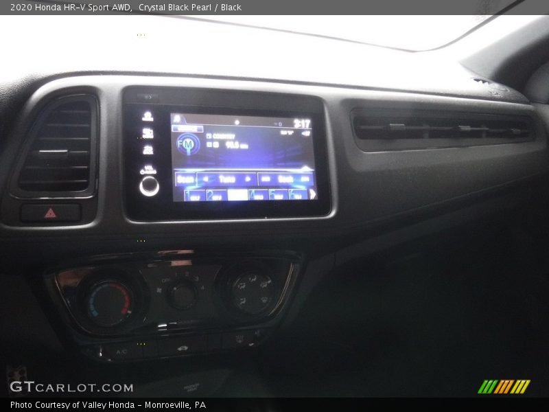 Crystal Black Pearl / Black 2020 Honda HR-V Sport AWD