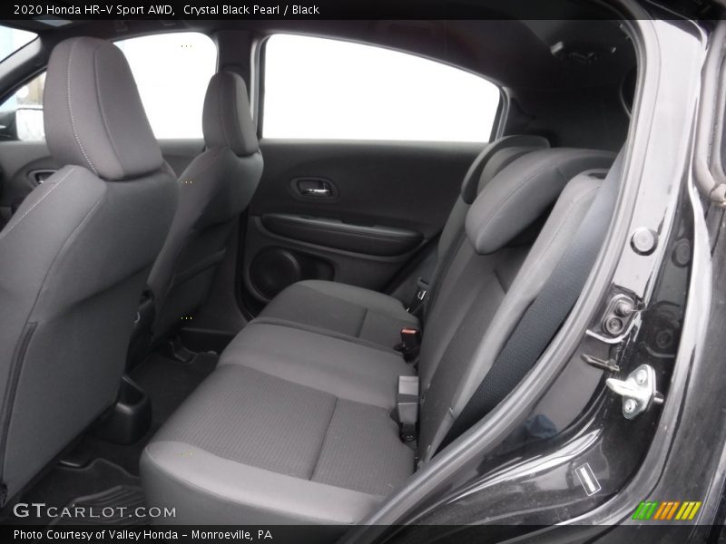 Crystal Black Pearl / Black 2020 Honda HR-V Sport AWD