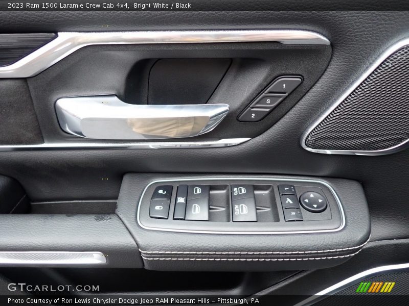 Door Panel of 2023 1500 Laramie Crew Cab 4x4