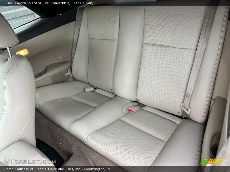 Black / Ivory 2008 Toyota Solara SLE V6 Convertible