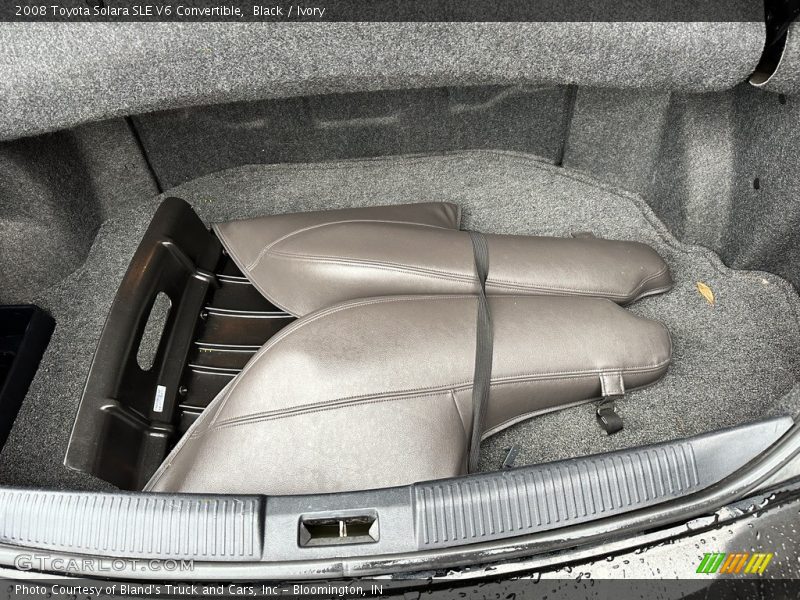 Black / Ivory 2008 Toyota Solara SLE V6 Convertible