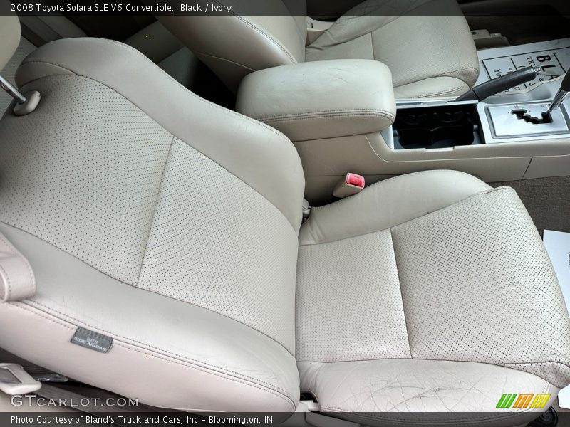 Black / Ivory 2008 Toyota Solara SLE V6 Convertible