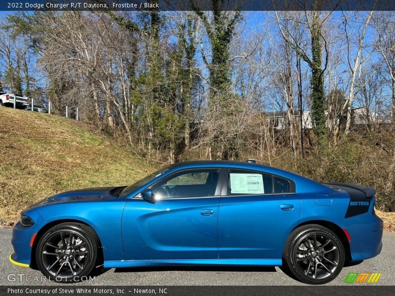 Frostbite / Black 2022 Dodge Charger R/T Daytona