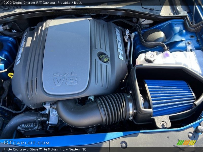 Frostbite / Black 2022 Dodge Charger R/T Daytona