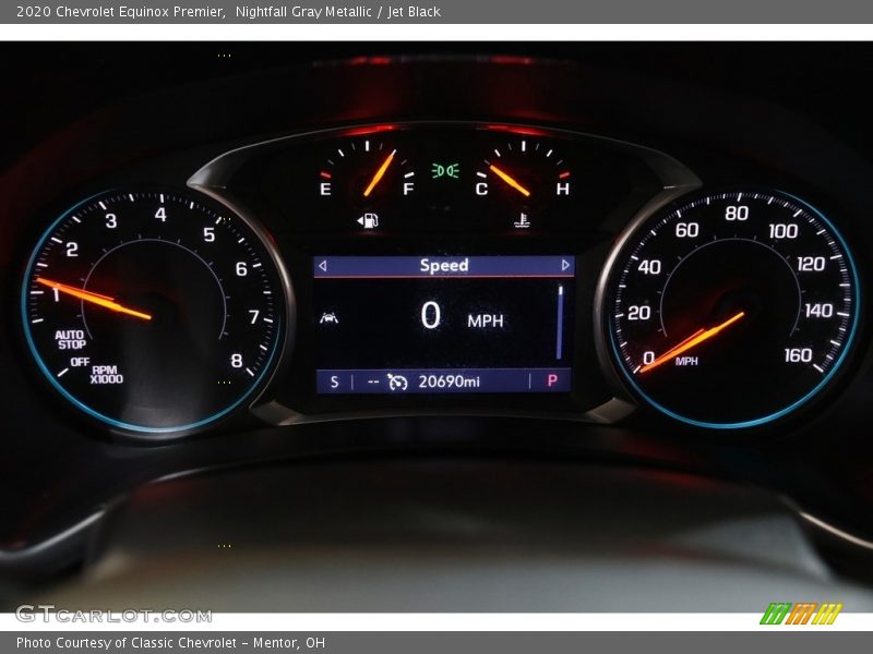  2020 Equinox Premier Premier Gauges