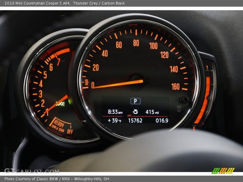 Thunder Grey / Carbon Black 2019 Mini Countryman Cooper S All4