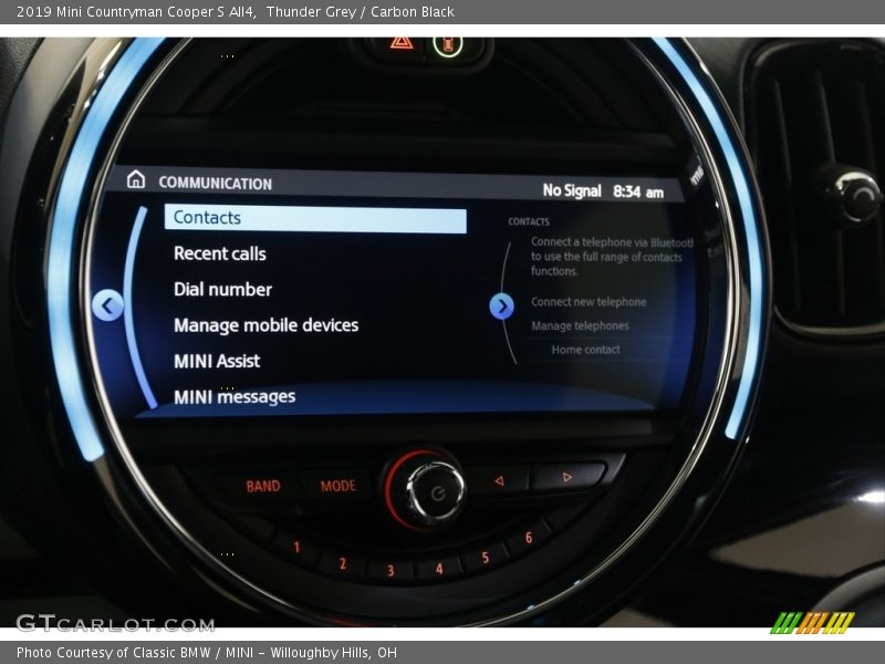 Thunder Grey / Carbon Black 2019 Mini Countryman Cooper S All4
