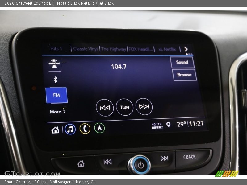 Mosaic Black Metallic / Jet Black 2020 Chevrolet Equinox LT