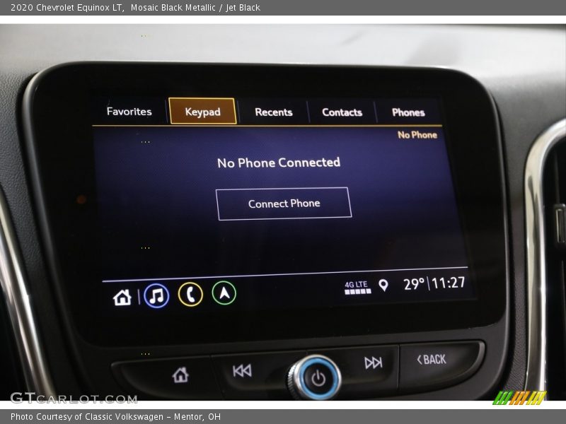 Mosaic Black Metallic / Jet Black 2020 Chevrolet Equinox LT