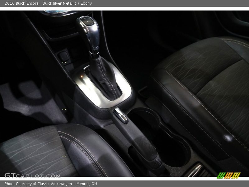 Quicksilver Metallic / Ebony 2016 Buick Encore