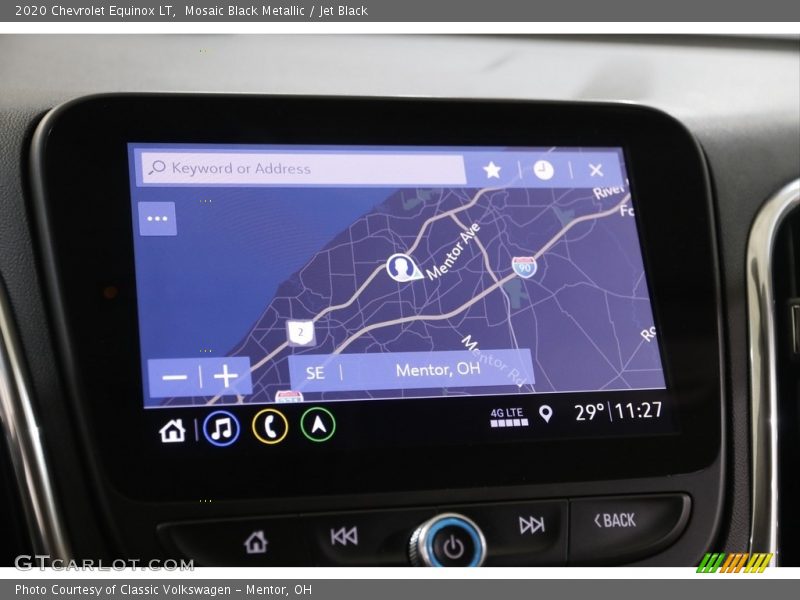 Mosaic Black Metallic / Jet Black 2020 Chevrolet Equinox LT