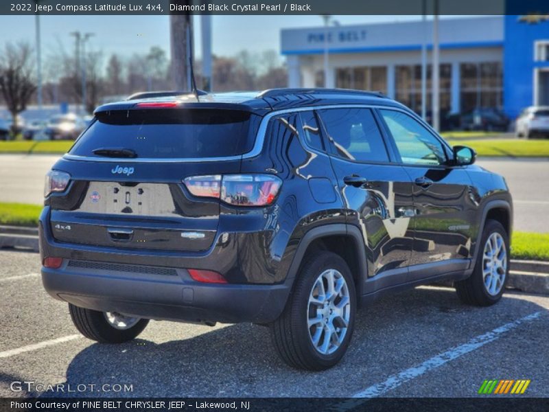Diamond Black Crystal Pearl / Black 2022 Jeep Compass Latitude Lux 4x4