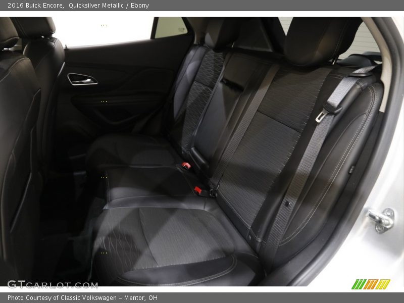 Quicksilver Metallic / Ebony 2016 Buick Encore