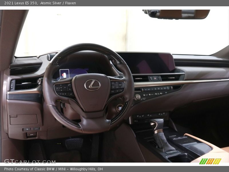 Atomic Silver / Flaxen 2021 Lexus ES 350