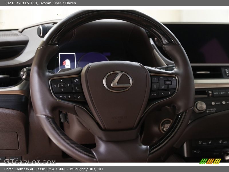 Atomic Silver / Flaxen 2021 Lexus ES 350