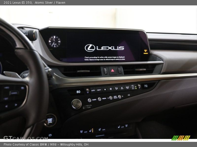 Atomic Silver / Flaxen 2021 Lexus ES 350
