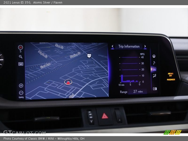 Atomic Silver / Flaxen 2021 Lexus ES 350
