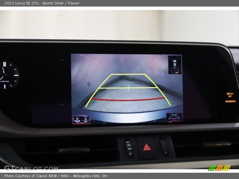 Atomic Silver / Flaxen 2021 Lexus ES 350