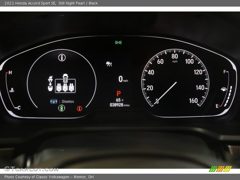 Still Night Pearl / Black 2021 Honda Accord Sport SE
