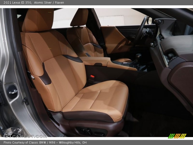 Atomic Silver / Flaxen 2021 Lexus ES 350