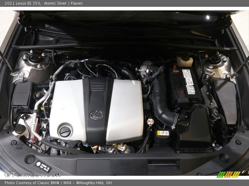 Atomic Silver / Flaxen 2021 Lexus ES 350
