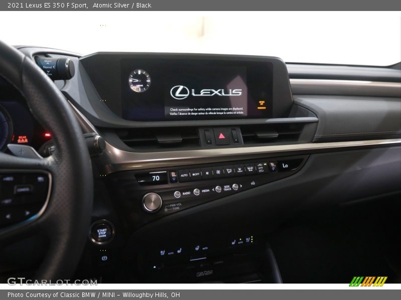 Atomic Silver / Black 2021 Lexus ES 350 F Sport