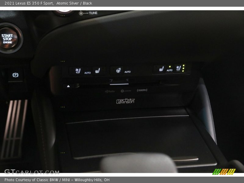 Atomic Silver / Black 2021 Lexus ES 350 F Sport