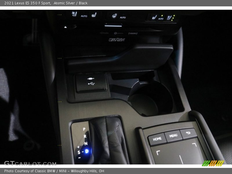 Atomic Silver / Black 2021 Lexus ES 350 F Sport