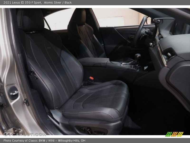 Atomic Silver / Black 2021 Lexus ES 350 F Sport