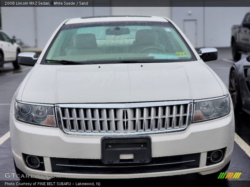 White Suede / Sand 2008 Lincoln MKZ Sedan