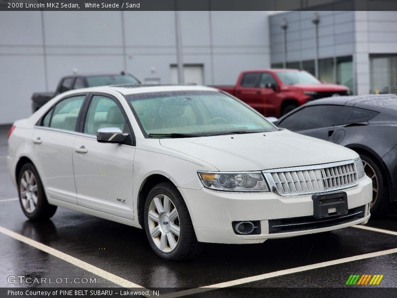 Front 3/4 View of 2008 MKZ Sedan