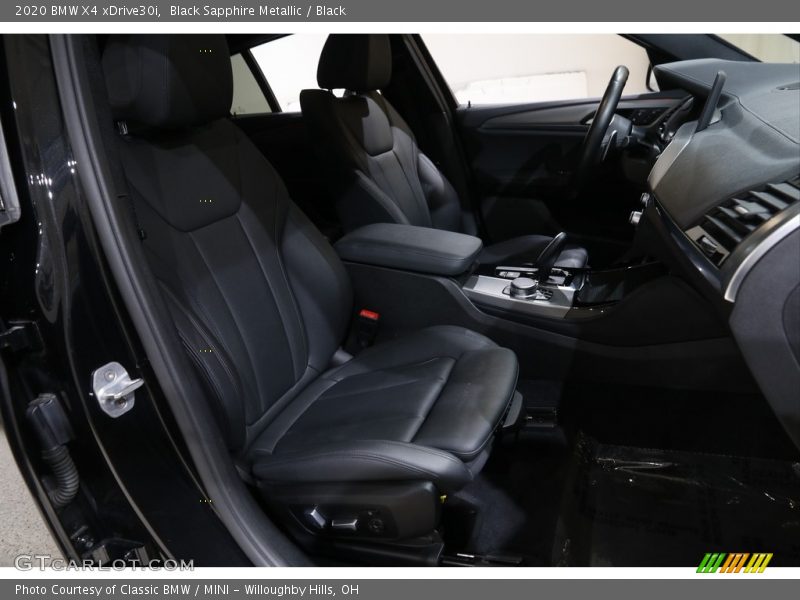 Black Sapphire Metallic / Black 2020 BMW X4 xDrive30i