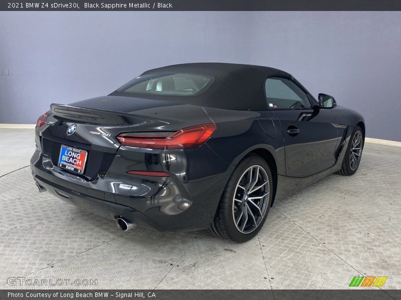 Black Sapphire Metallic / Black 2021 BMW Z4 sDrive30i