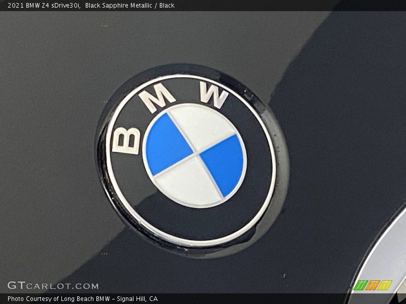 Black Sapphire Metallic / Black 2021 BMW Z4 sDrive30i