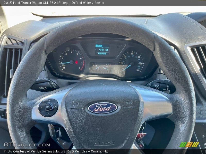  2015 Transit Wagon XLT 350 LR Long Steering Wheel