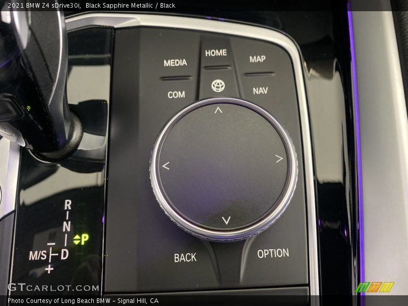 Controls of 2021 Z4 sDrive30i
