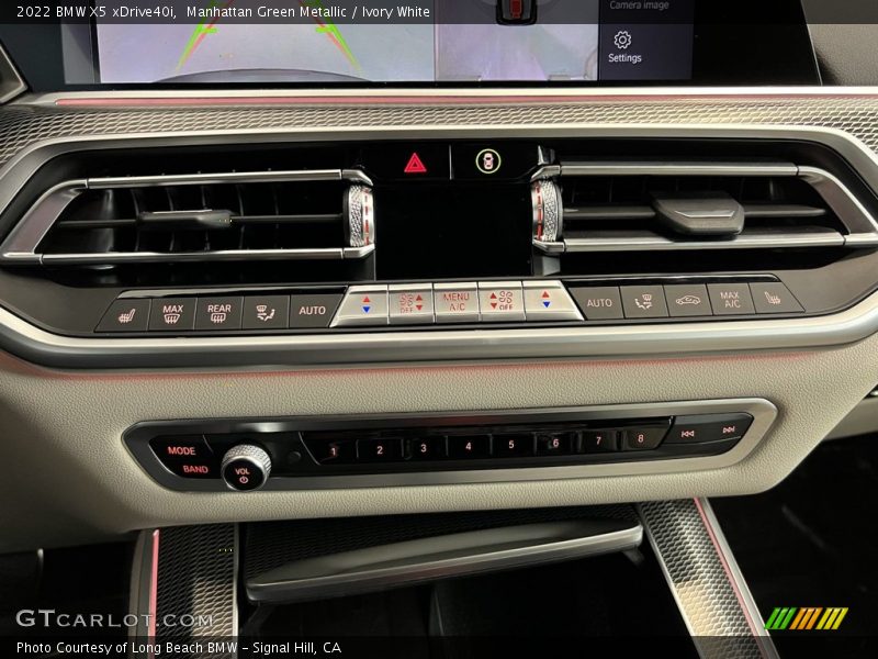 Controls of 2022 X5 xDrive40i