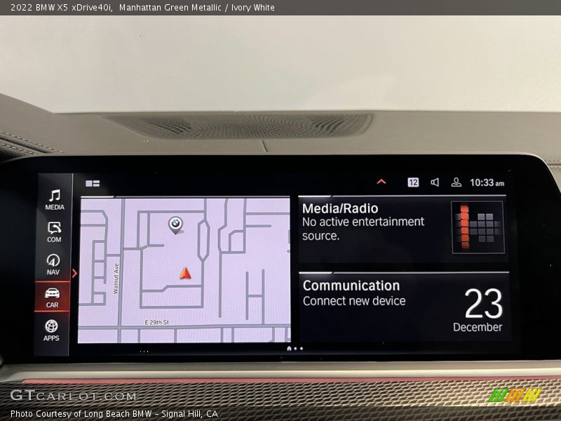 Controls of 2022 X5 xDrive40i