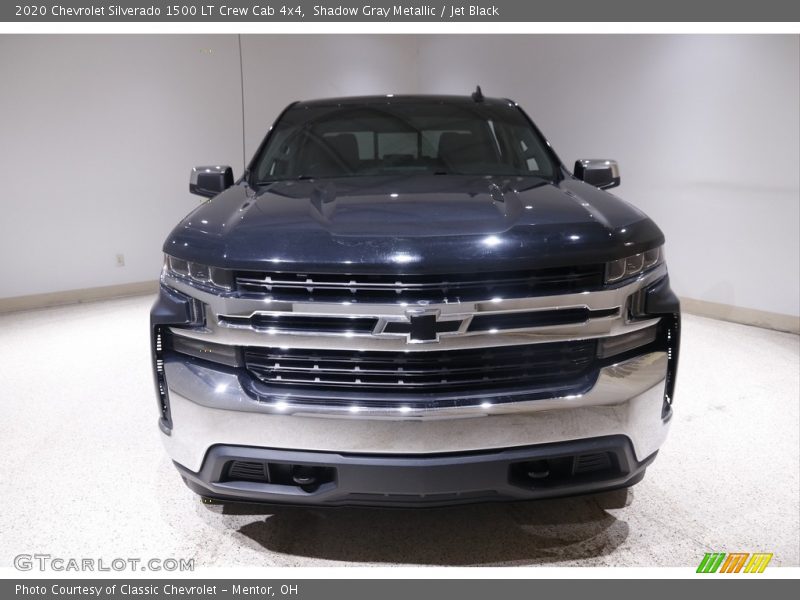 Shadow Gray Metallic / Jet Black 2020 Chevrolet Silverado 1500 LT Crew Cab 4x4