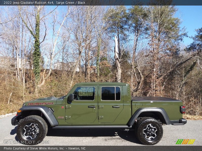 Sarge Green / Black 2022 Jeep Gladiator Rubicon 4x4
