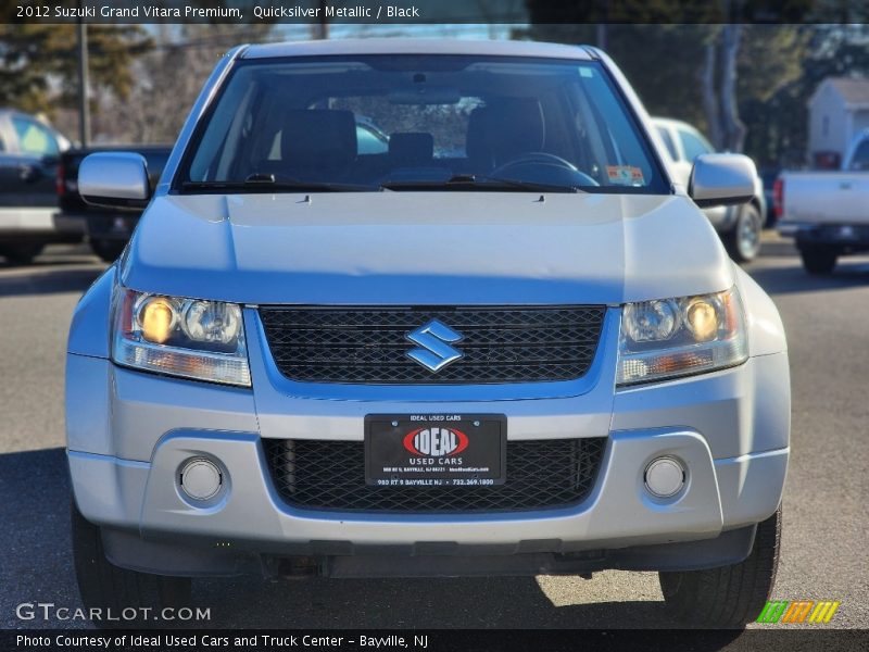 Quicksilver Metallic / Black 2012 Suzuki Grand Vitara Premium