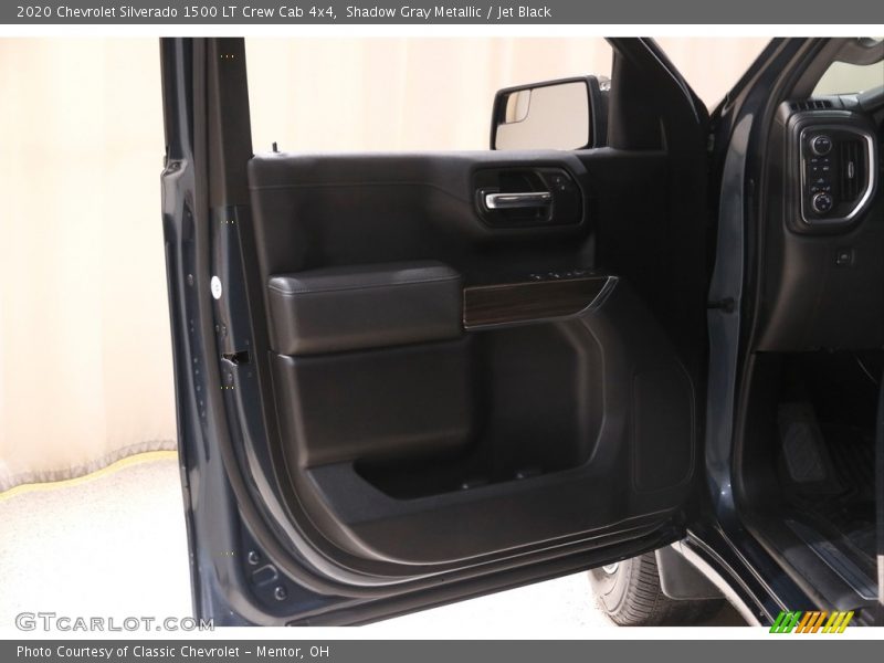 Shadow Gray Metallic / Jet Black 2020 Chevrolet Silverado 1500 LT Crew Cab 4x4