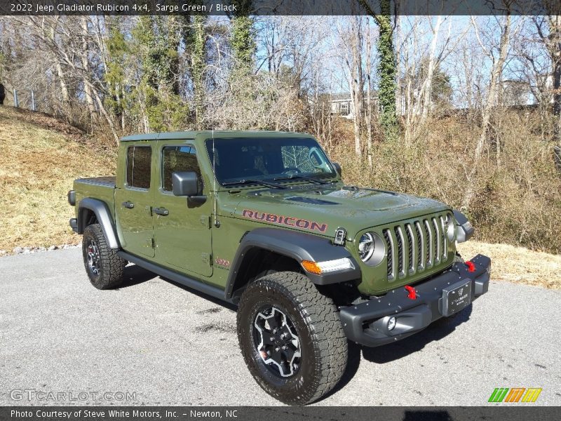 Sarge Green / Black 2022 Jeep Gladiator Rubicon 4x4
