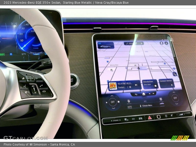 Navigation of 2023 EQE 350+ Sedan