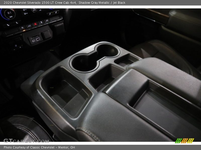 Shadow Gray Metallic / Jet Black 2020 Chevrolet Silverado 1500 LT Crew Cab 4x4