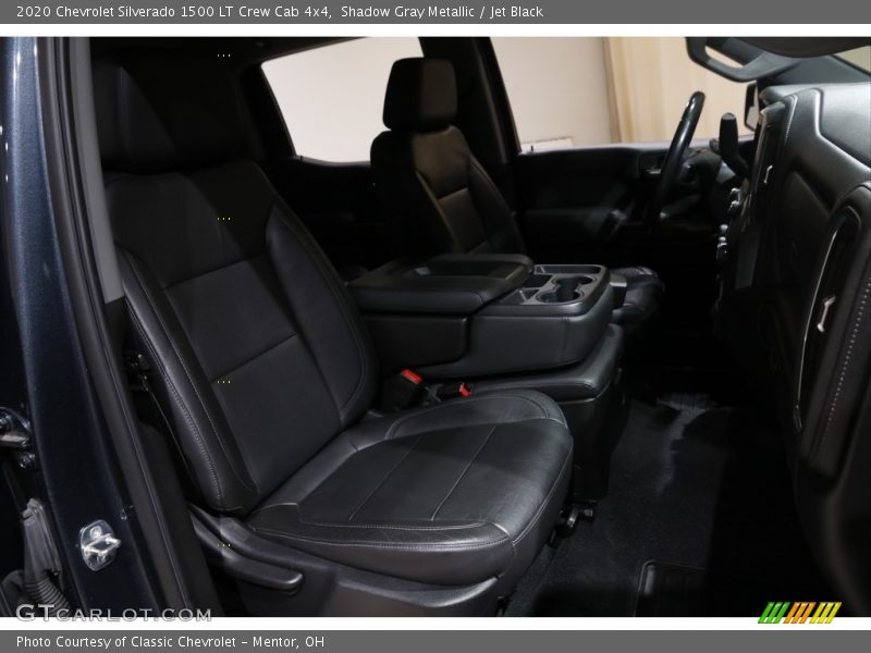 Shadow Gray Metallic / Jet Black 2020 Chevrolet Silverado 1500 LT Crew Cab 4x4