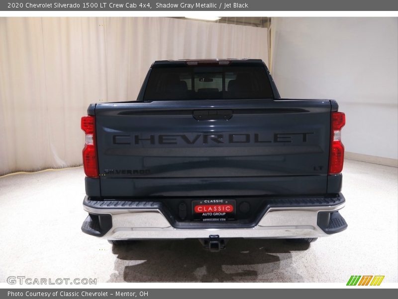 Shadow Gray Metallic / Jet Black 2020 Chevrolet Silverado 1500 LT Crew Cab 4x4