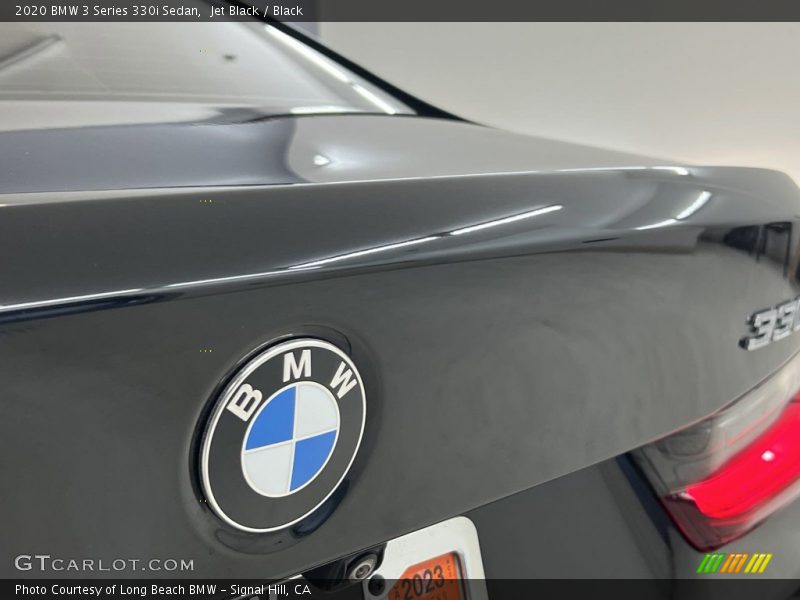 Jet Black / Black 2020 BMW 3 Series 330i Sedan