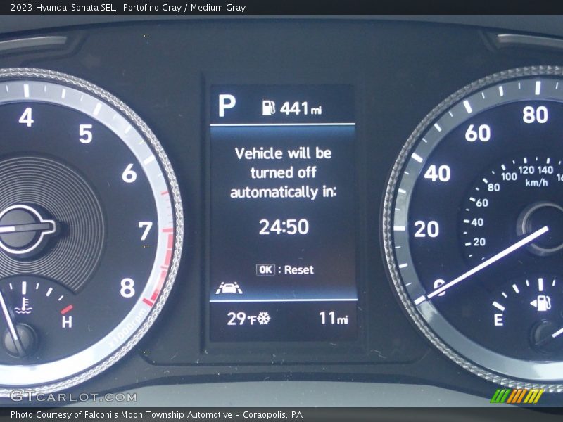 Portofino Gray / Medium Gray 2023 Hyundai Sonata SEL