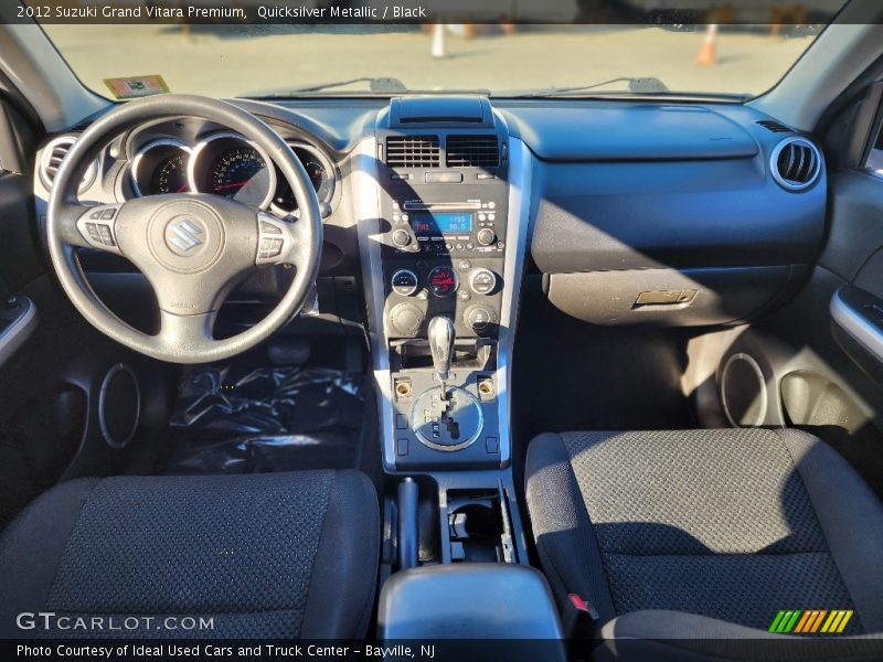 Quicksilver Metallic / Black 2012 Suzuki Grand Vitara Premium